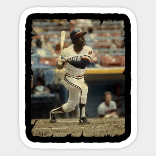 Jorge Orta in Cleveland Guardians, (1980 - 1981) Sticker